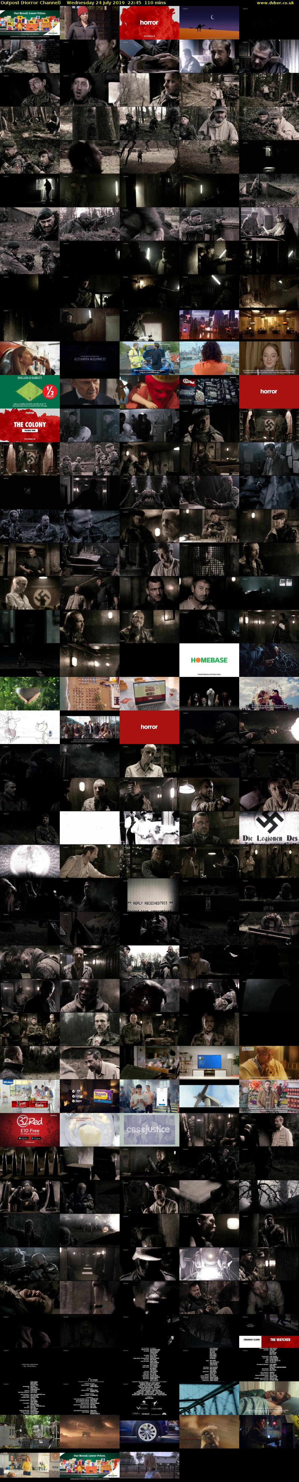 Outpost (Horror Channel) Wednesday 24 July 2019 22:45 - 00:35