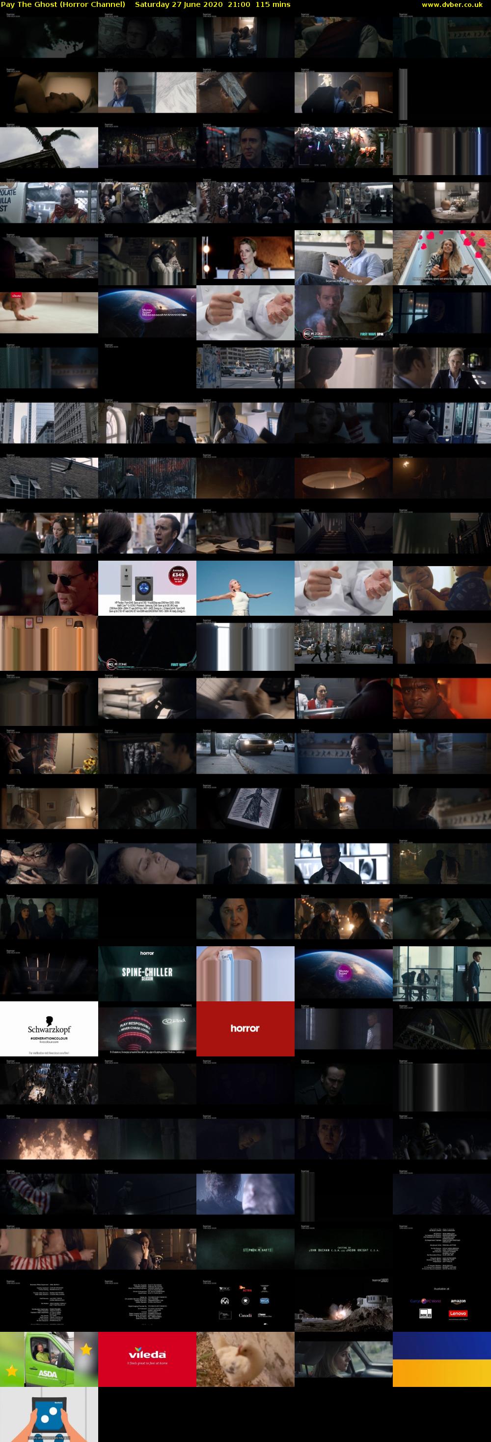 Pay The Ghost (Horror Channel) Saturday 27 June 2020 21:00 - 22:55