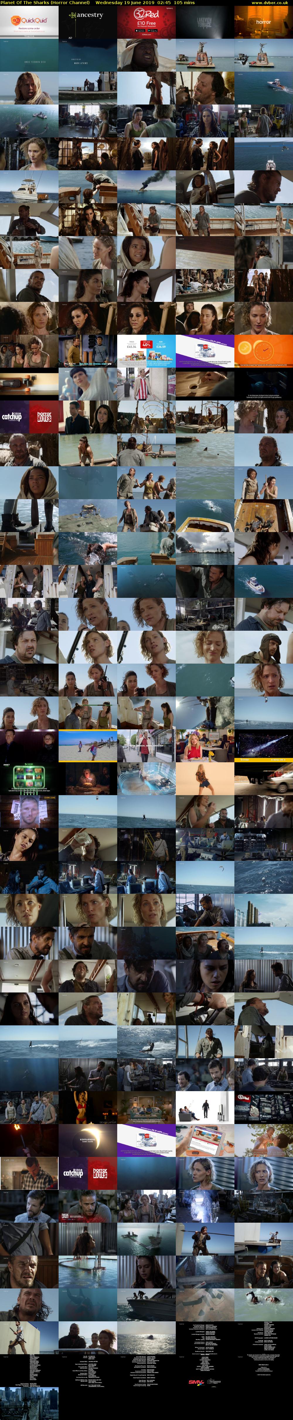 Planet Of The Sharks (Horror Channel) Wednesday 19 June 2019 02:45 - 04:30