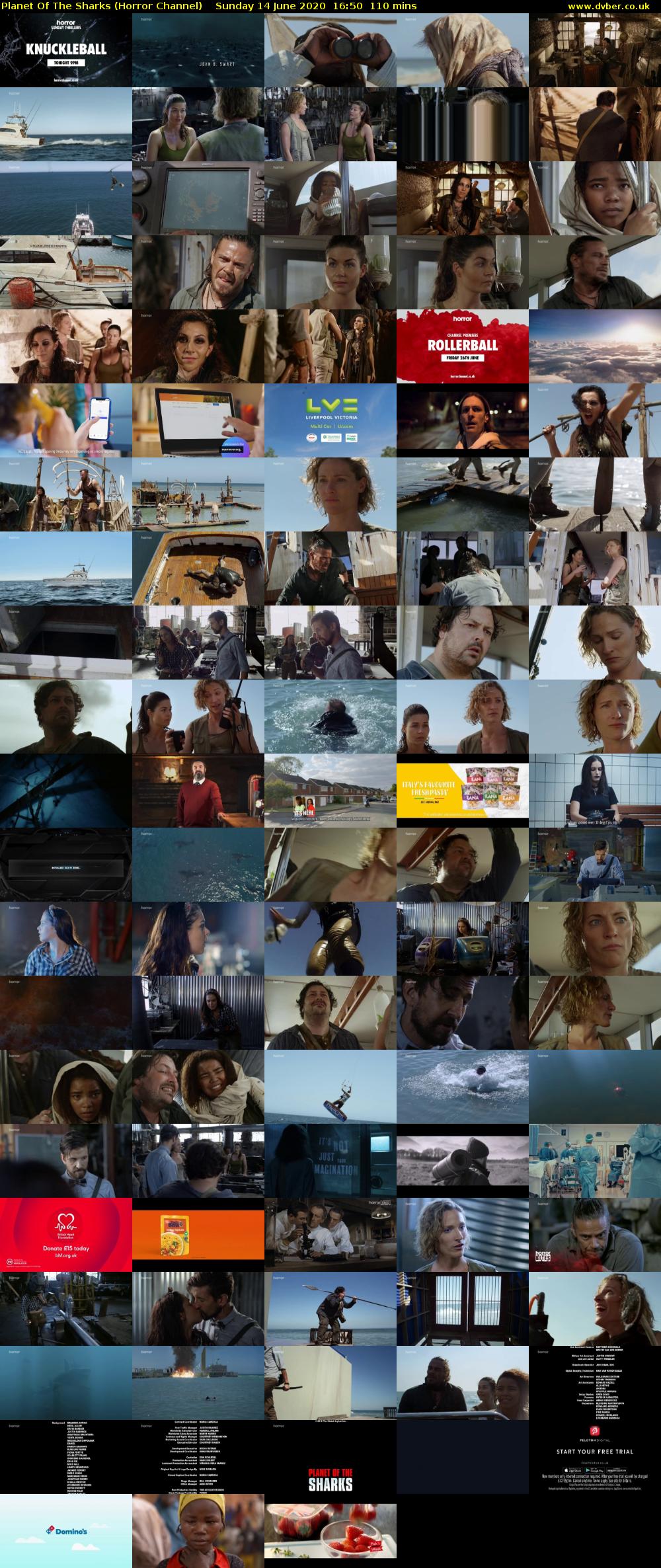 Planet Of The Sharks (Horror Channel) Sunday 14 June 2020 16:50 - 18:40