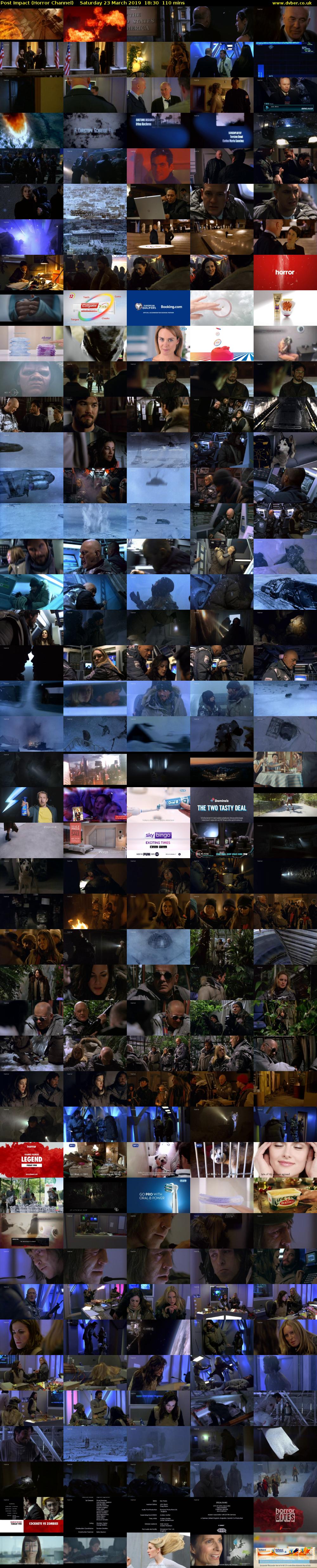 Post Impact (Horror Channel) Saturday 23 March 2019 18:30 - 20:20