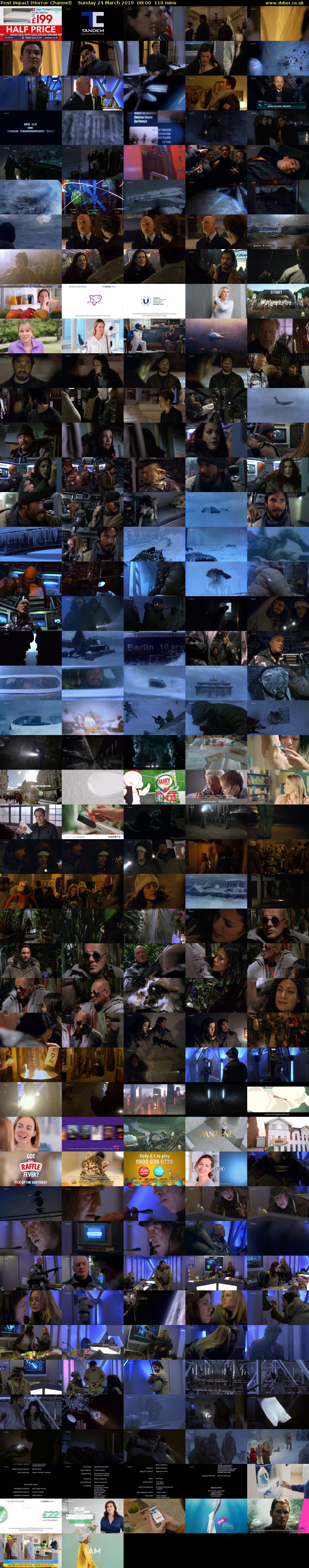 Post Impact (Horror Channel) Sunday 24 March 2019 08:00 - 09:50
