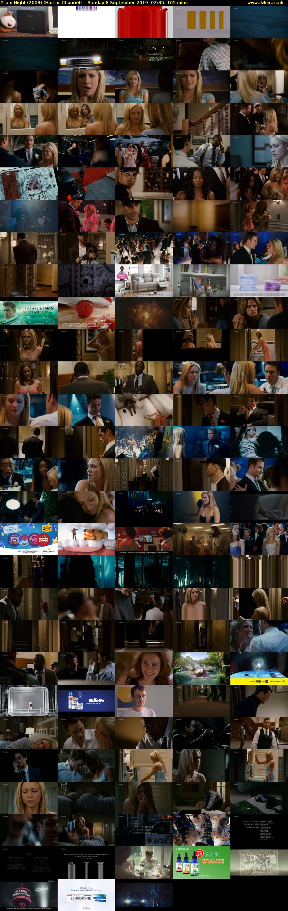 Prom Night (2008) (Horror Channel) Sunday 8 September 2019 02:35 - 04:20