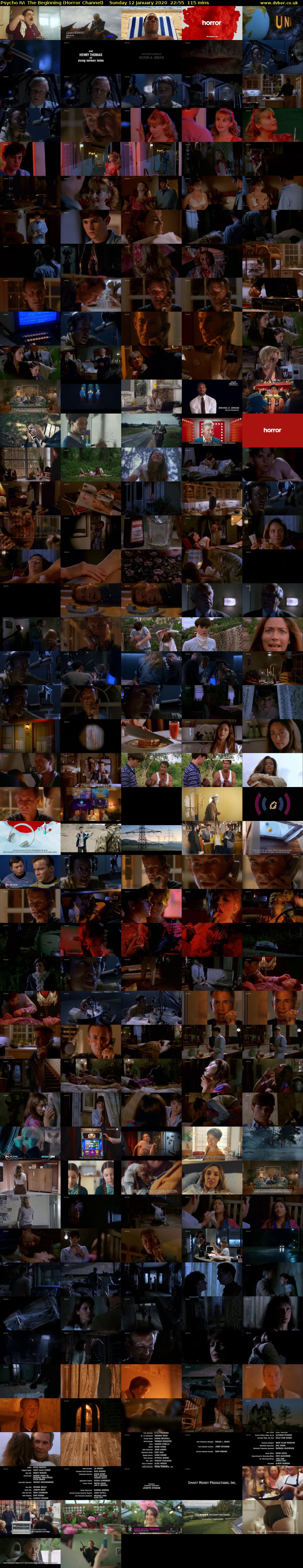 Psycho IV: The Beginning (Horror Channel) Sunday 12 January 2020 22:55 - 00:50