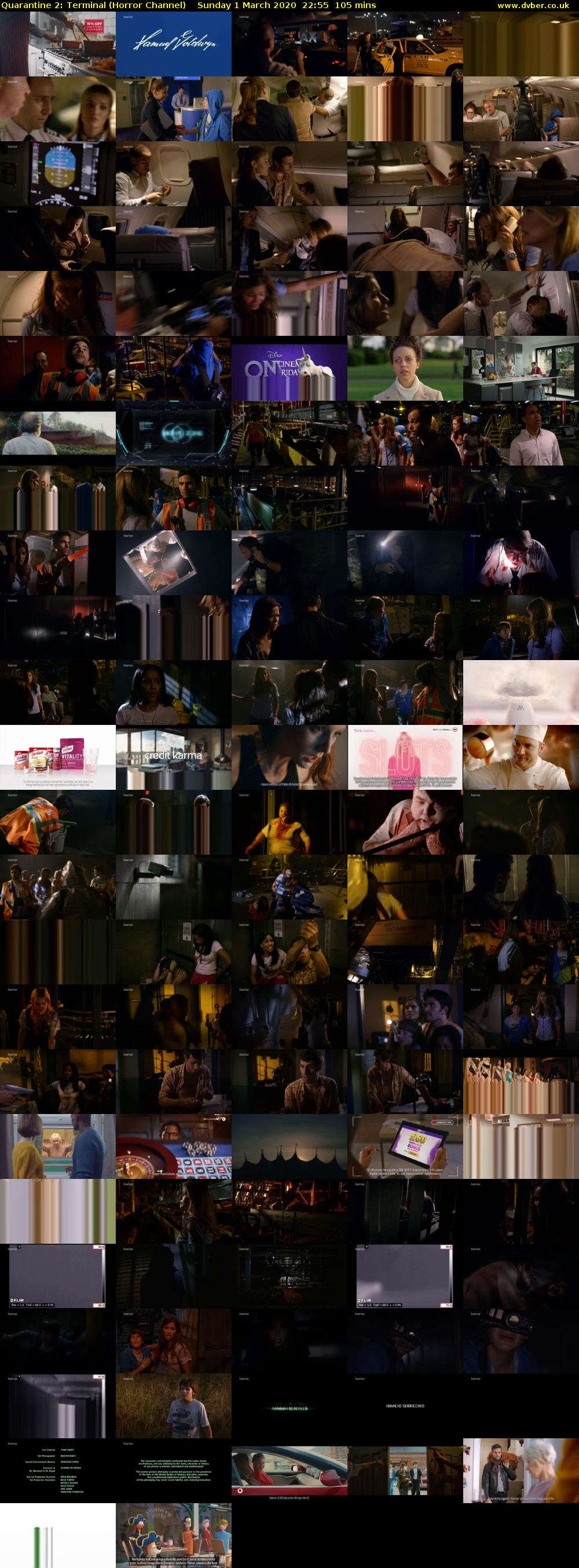 Quarantine 2: Terminal (Horror Channel) Sunday 1 March 2020 22:55 - 00:40