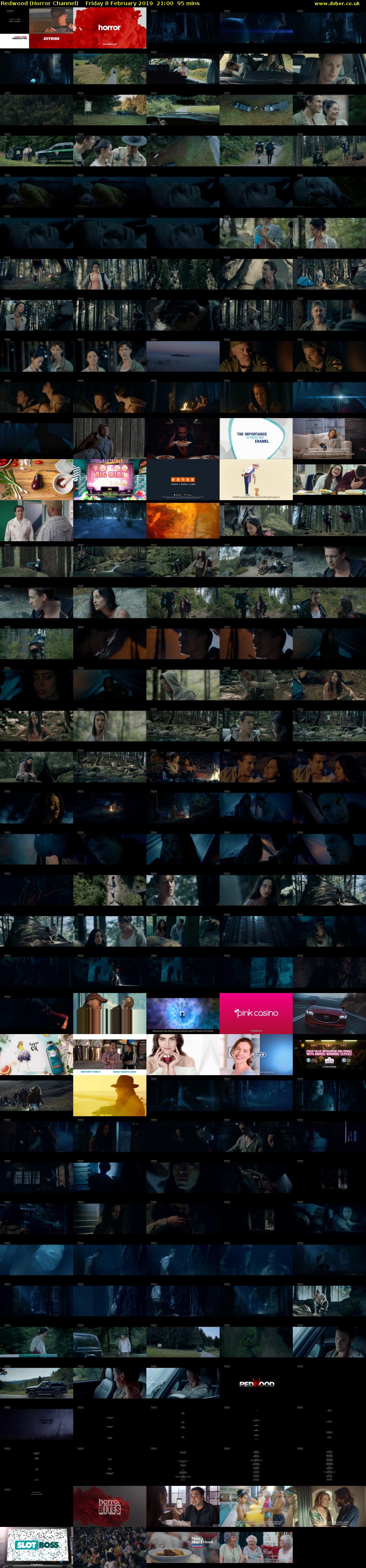 Redwood (Horror Channel) Friday 8 February 2019 21:00 - 22:35