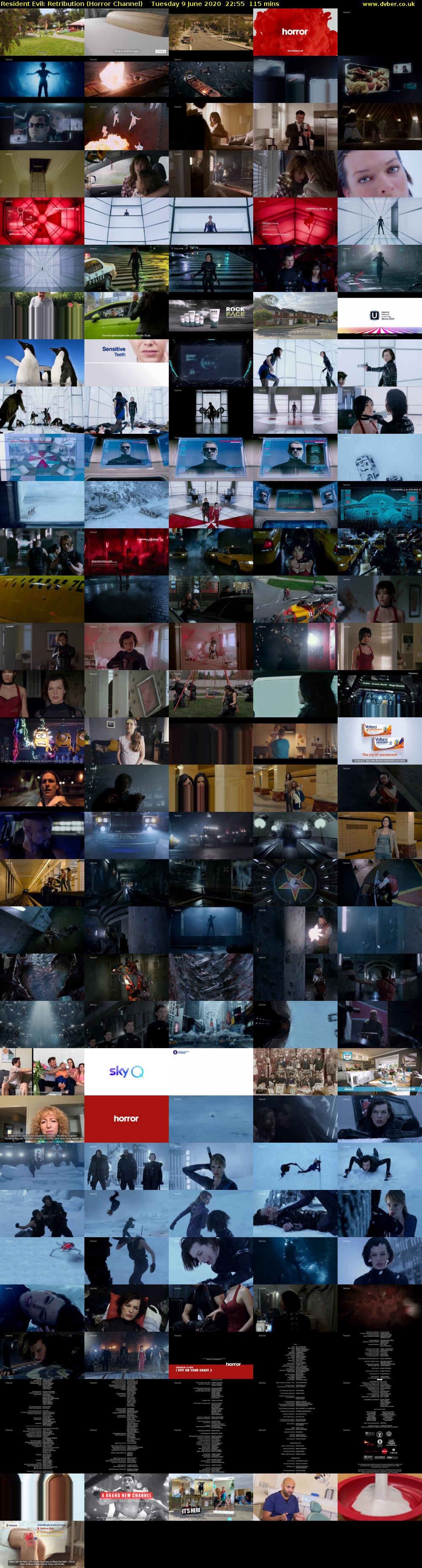 Resident Evil: Retribution (Horror Channel) Tuesday 9 June 2020 22:55 - 00:50