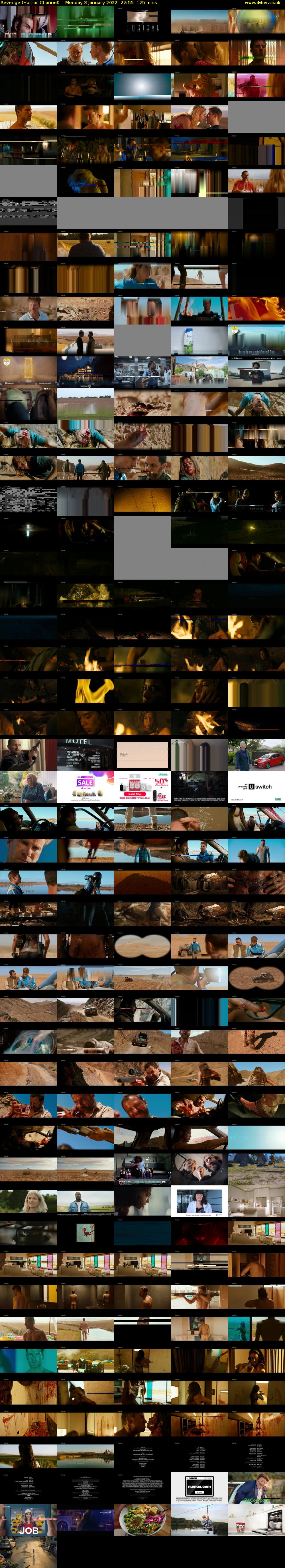 Revenge (Horror Channel) Monday 3 January 2022 22:55 - 01:00
