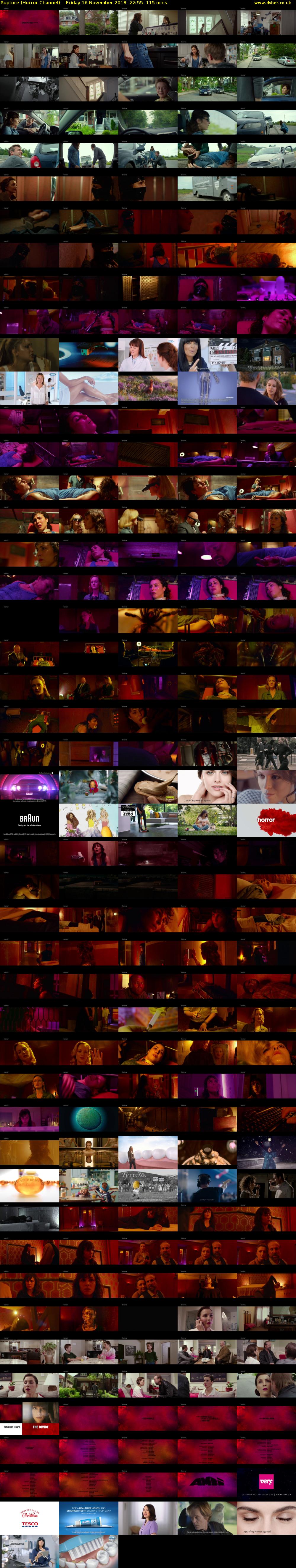 Rupture (Horror Channel) Friday 16 November 2018 22:55 - 00:50