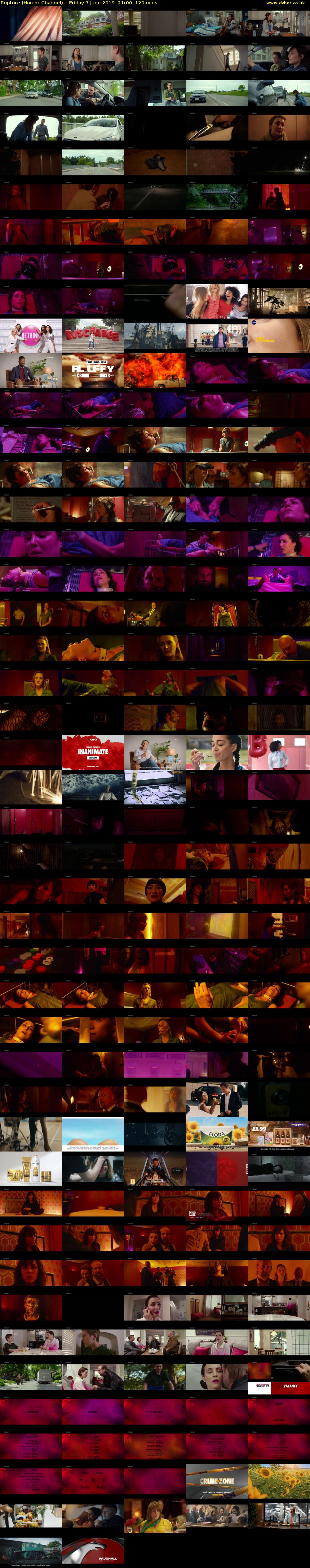 Rupture (Horror Channel) Friday 7 June 2019 21:00 - 23:00
