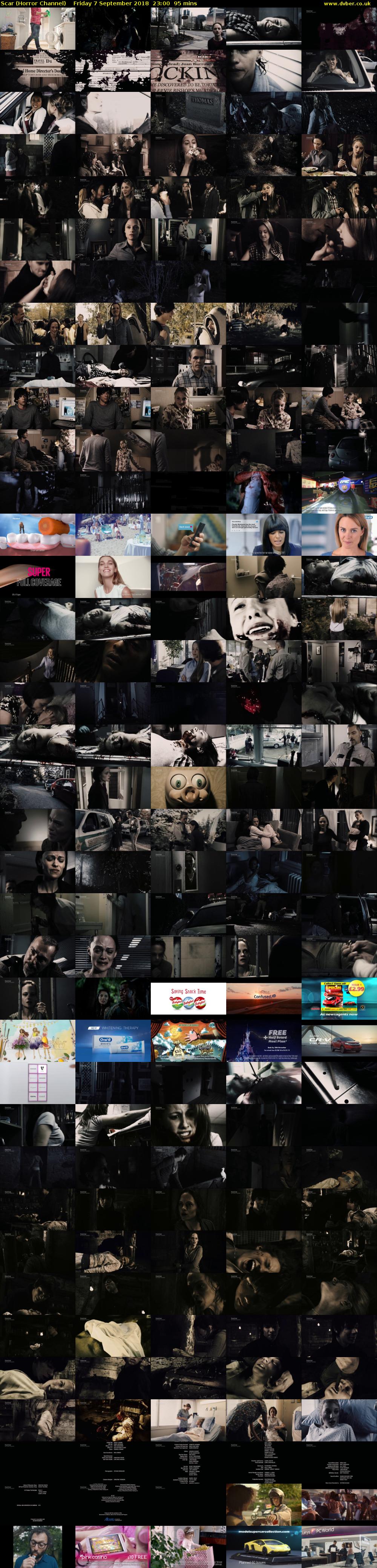 Scar (Horror Channel) Friday 7 September 2018 23:00 - 00:35