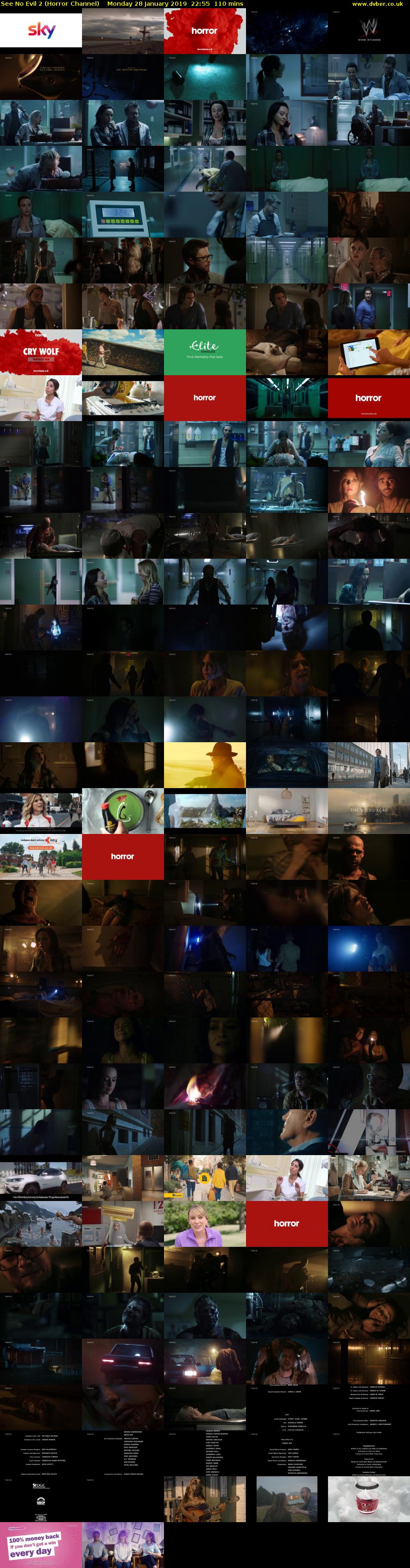 See No Evil 2 (Horror Channel) Monday 28 January 2019 22:55 - 00:45