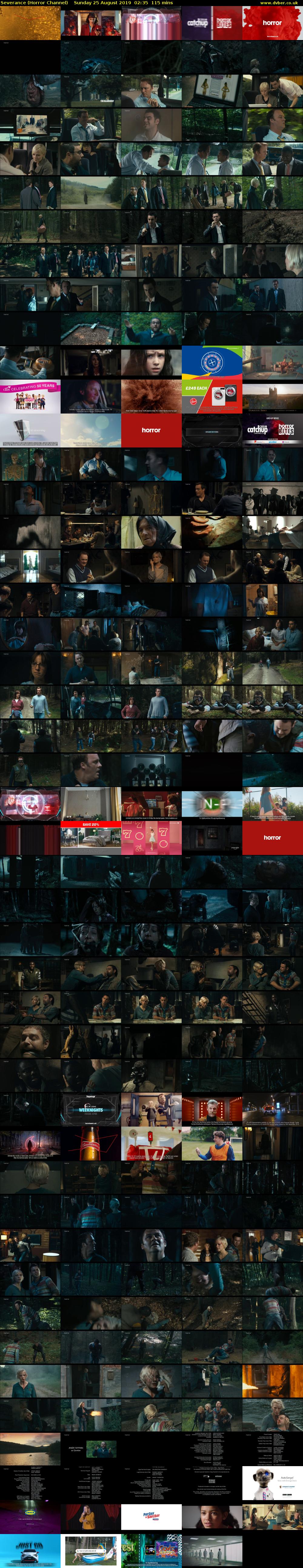 Severance (Horror Channel) Sunday 25 August 2019 02:35 - 04:30