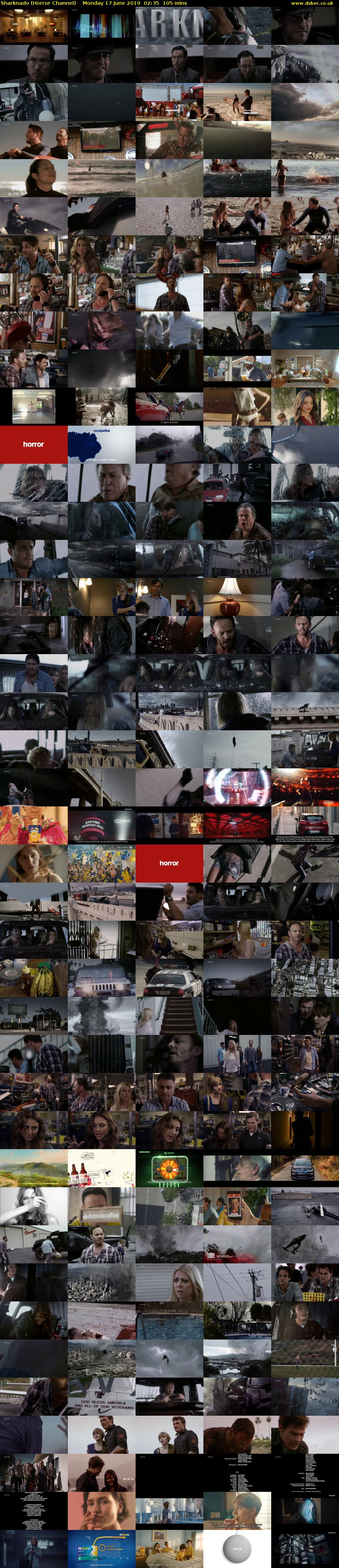 Sharknado (Horror Channel) Monday 17 June 2019 02:35 - 04:20