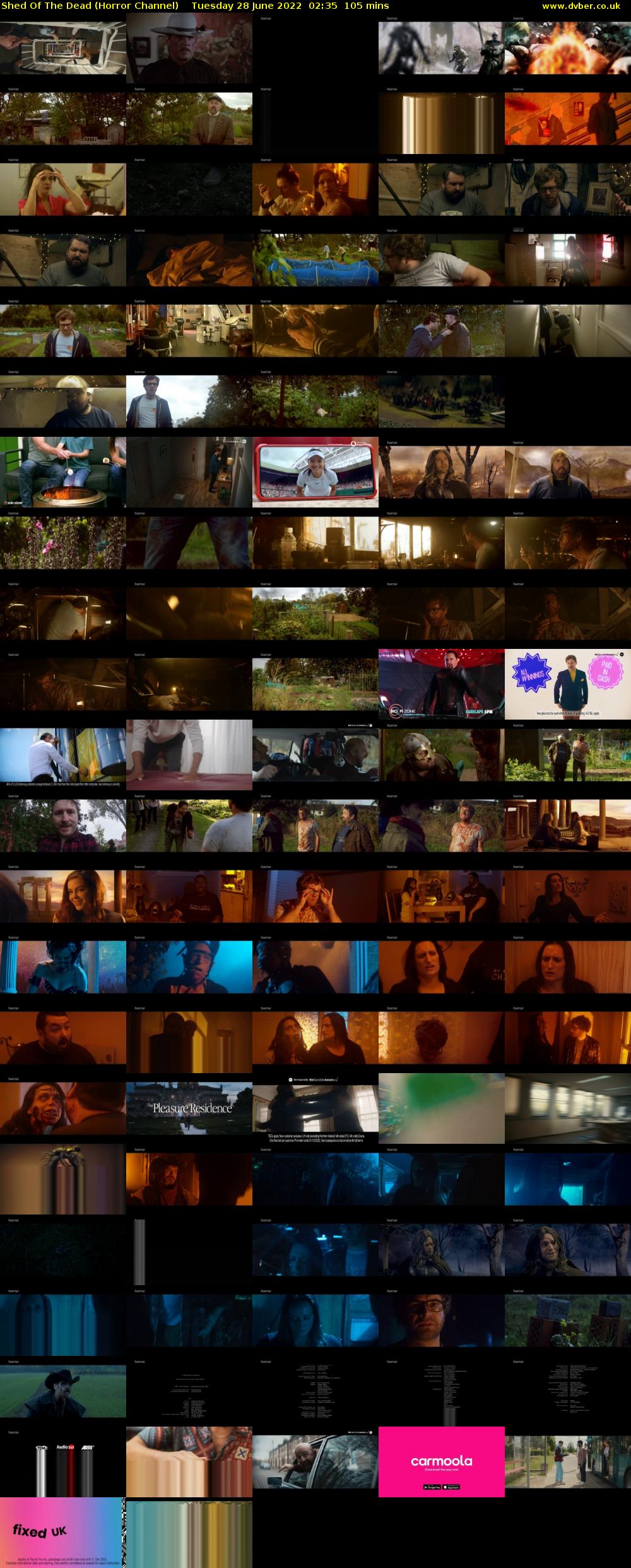 Shed Of The Dead (Horror Channel) Tuesday 28 June 2022 02:35 - 04:20