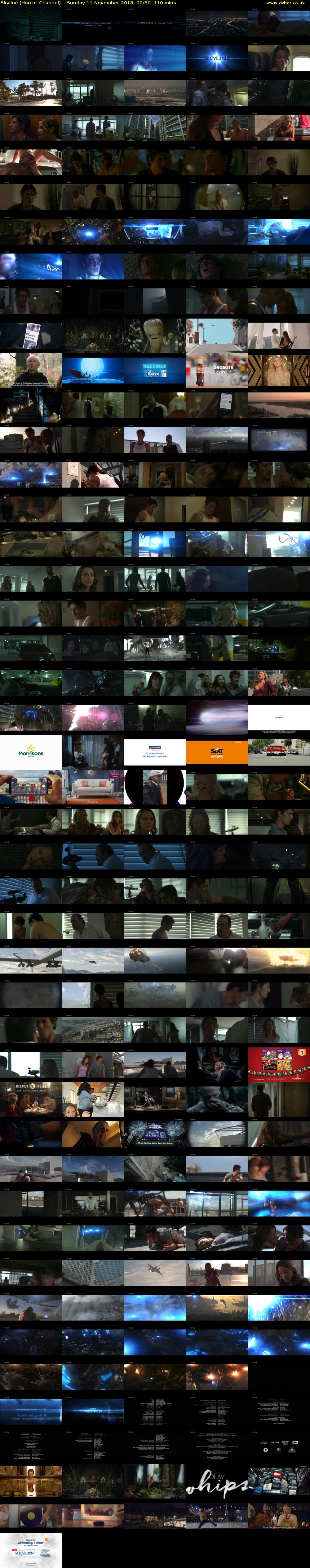 Skyline (Horror Channel) Sunday 11 November 2018 00:50 - 02:40