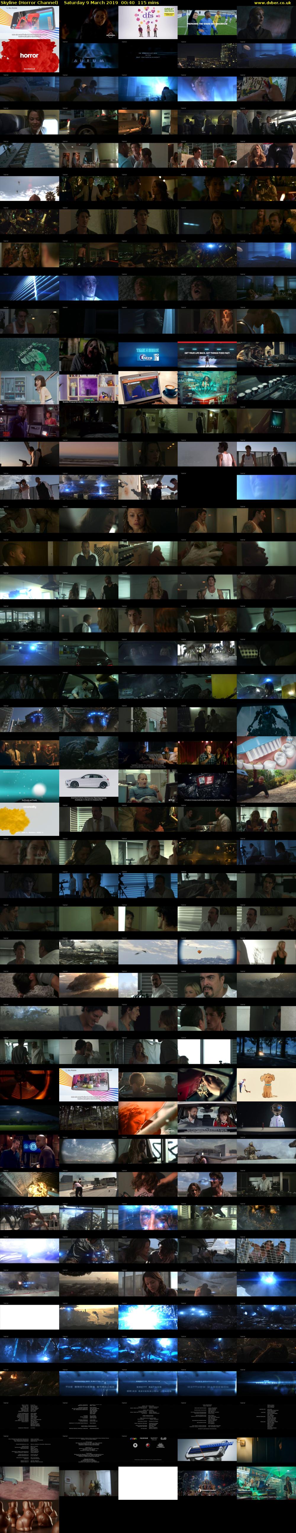 Skyline (Horror Channel) Saturday 9 March 2019 00:40 - 02:35