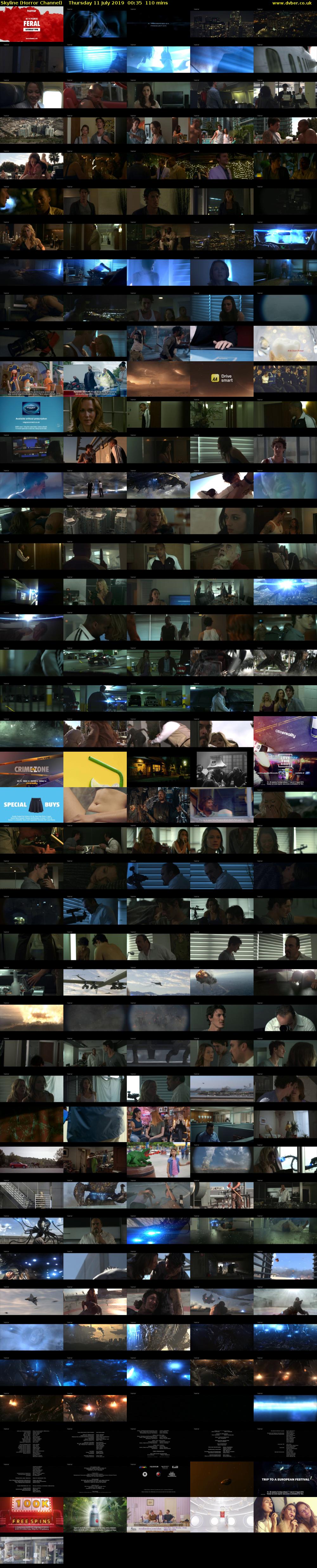 Skyline (Horror Channel) Thursday 11 July 2019 00:35 - 02:25
