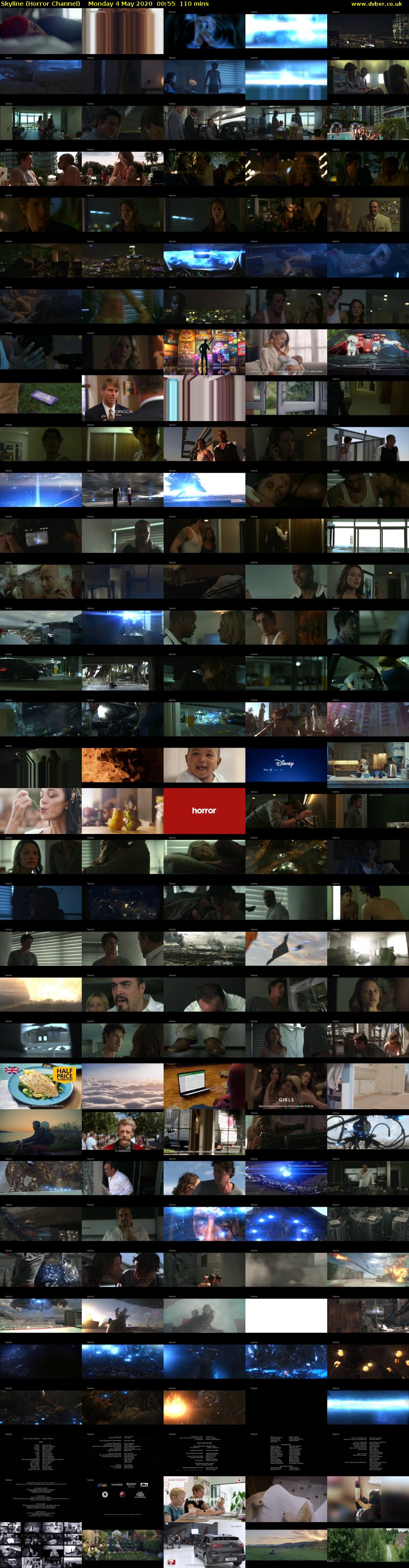 Skyline (Horror Channel) Monday 4 May 2020 00:55 - 02:45