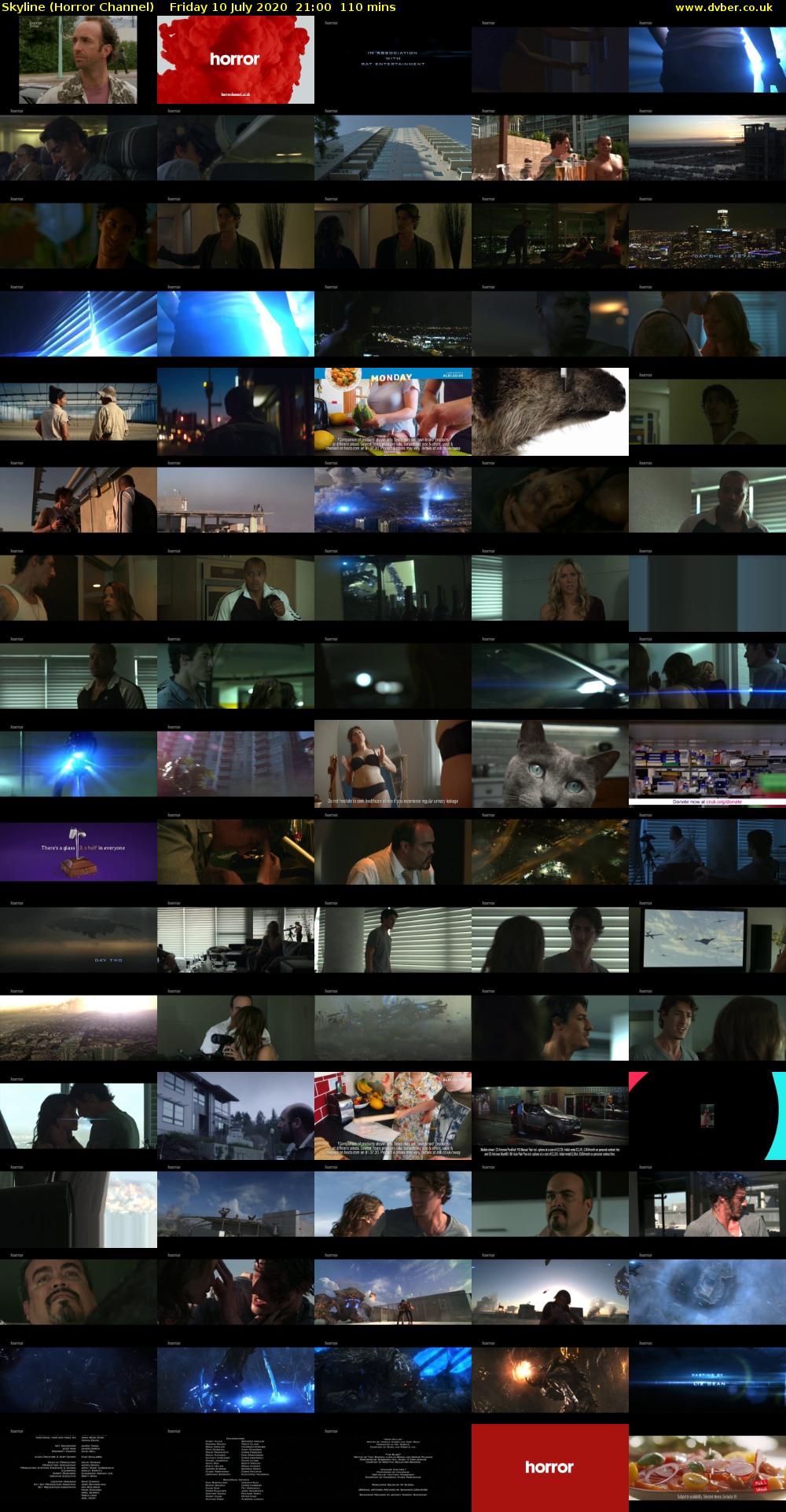 Skyline (Horror Channel) Friday 10 July 2020 21:00 - 22:50