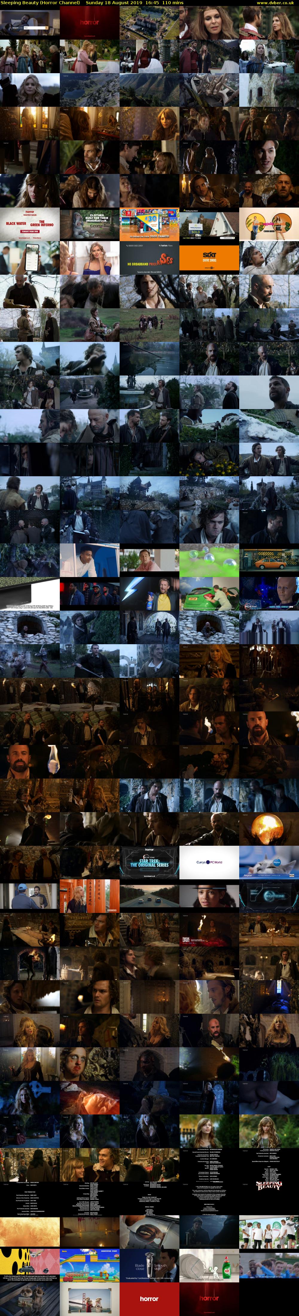 Sleeping Beauty (Horror Channel) Sunday 18 August 2019 16:45 - 18:35