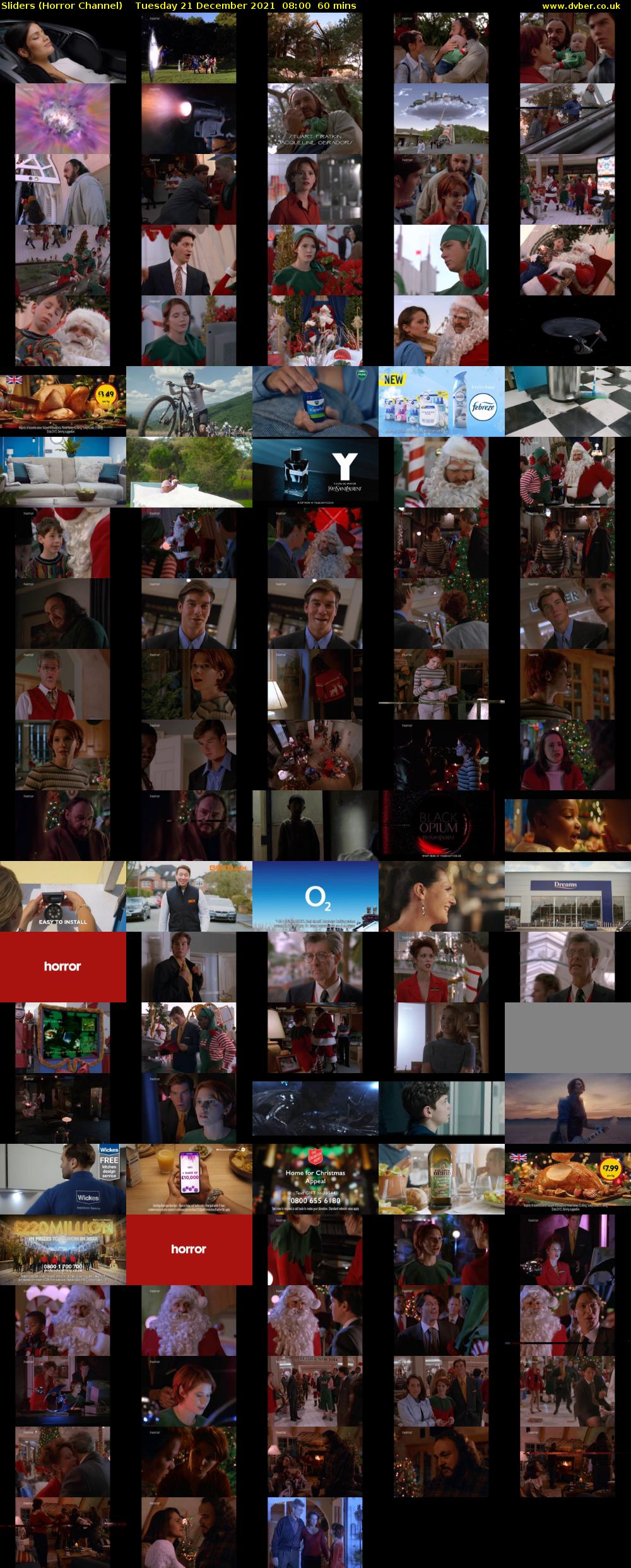 Sliders (Horror Channel) Tuesday 21 December 2021 08:00 - 09:00