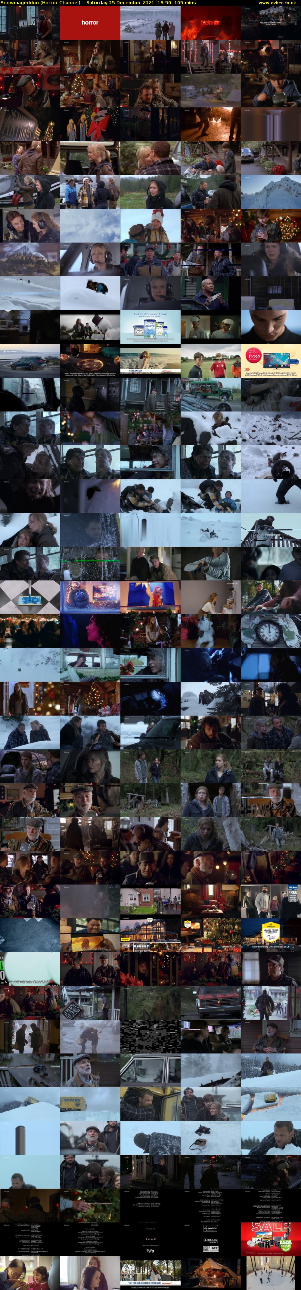 Snowmageddon (Horror Channel) Saturday 25 December 2021 18:50 - 20:35