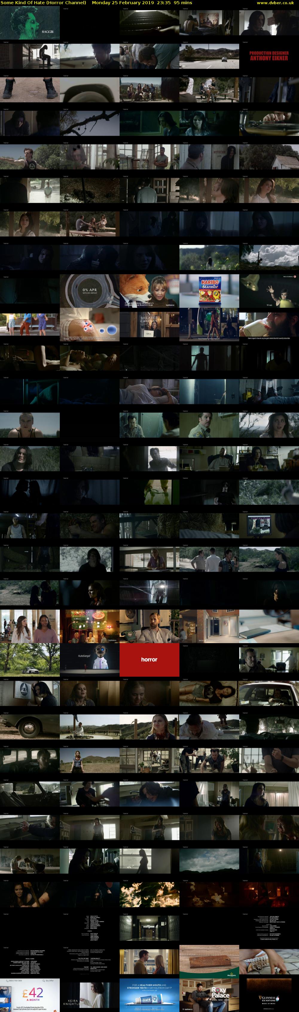 Some Kind Of Hate (Horror Channel) Monday 25 February 2019 23:35 - 01:10