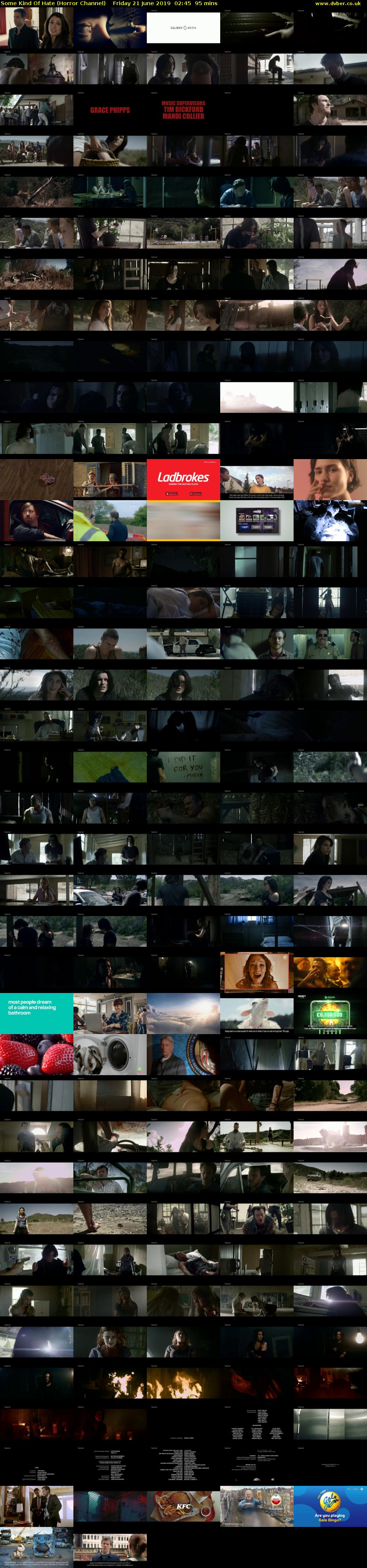 Some Kind Of Hate (Horror Channel) Friday 21 June 2019 02:45 - 04:20