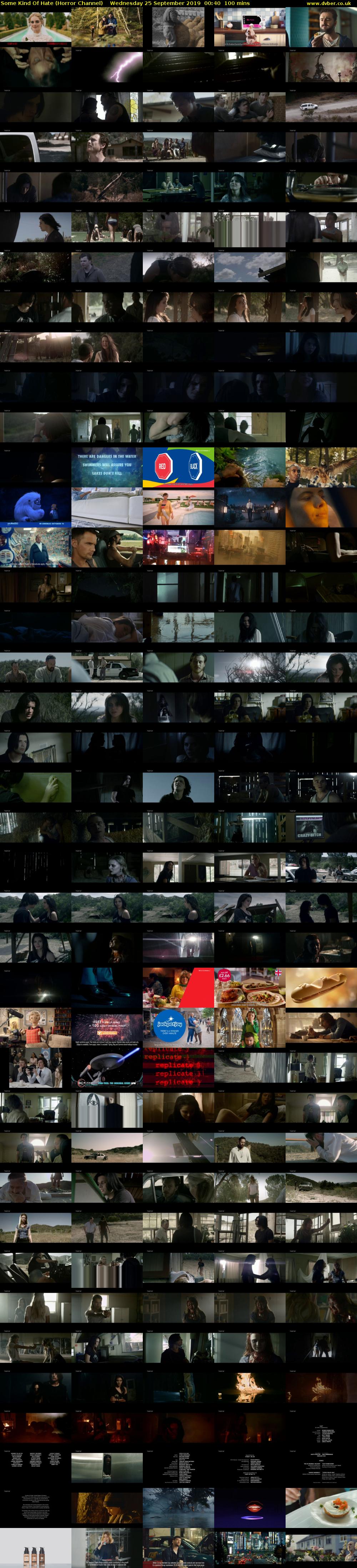 Some Kind Of Hate (Horror Channel) Wednesday 25 September 2019 00:40 - 02:20