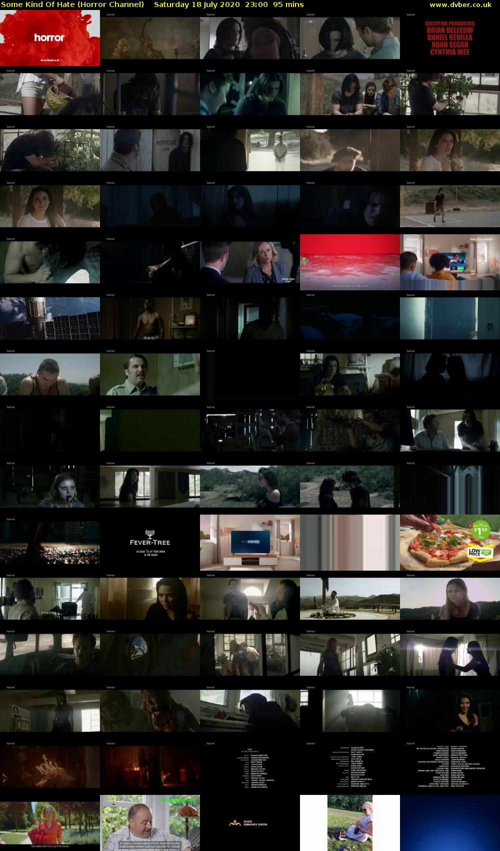 Some Kind Of Hate (Horror Channel) Saturday 18 July 2020 23:00 - 00:35