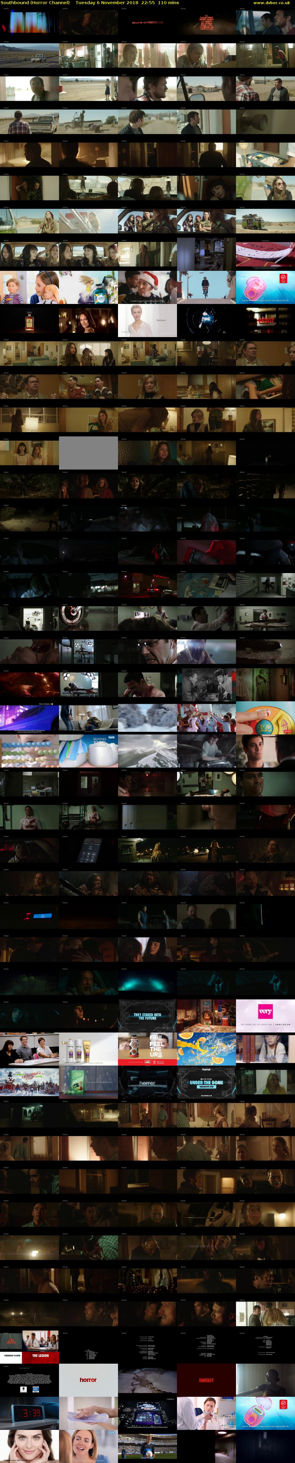 Southbound (Horror Channel) Tuesday 6 November 2018 22:55 - 00:45