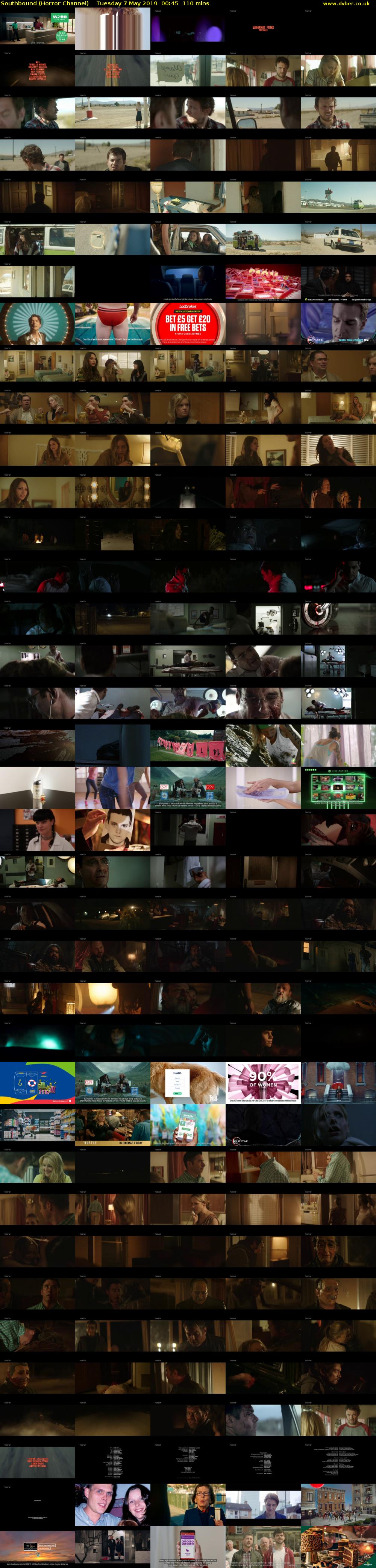 Southbound (Horror Channel) Tuesday 7 May 2019 00:45 - 02:35