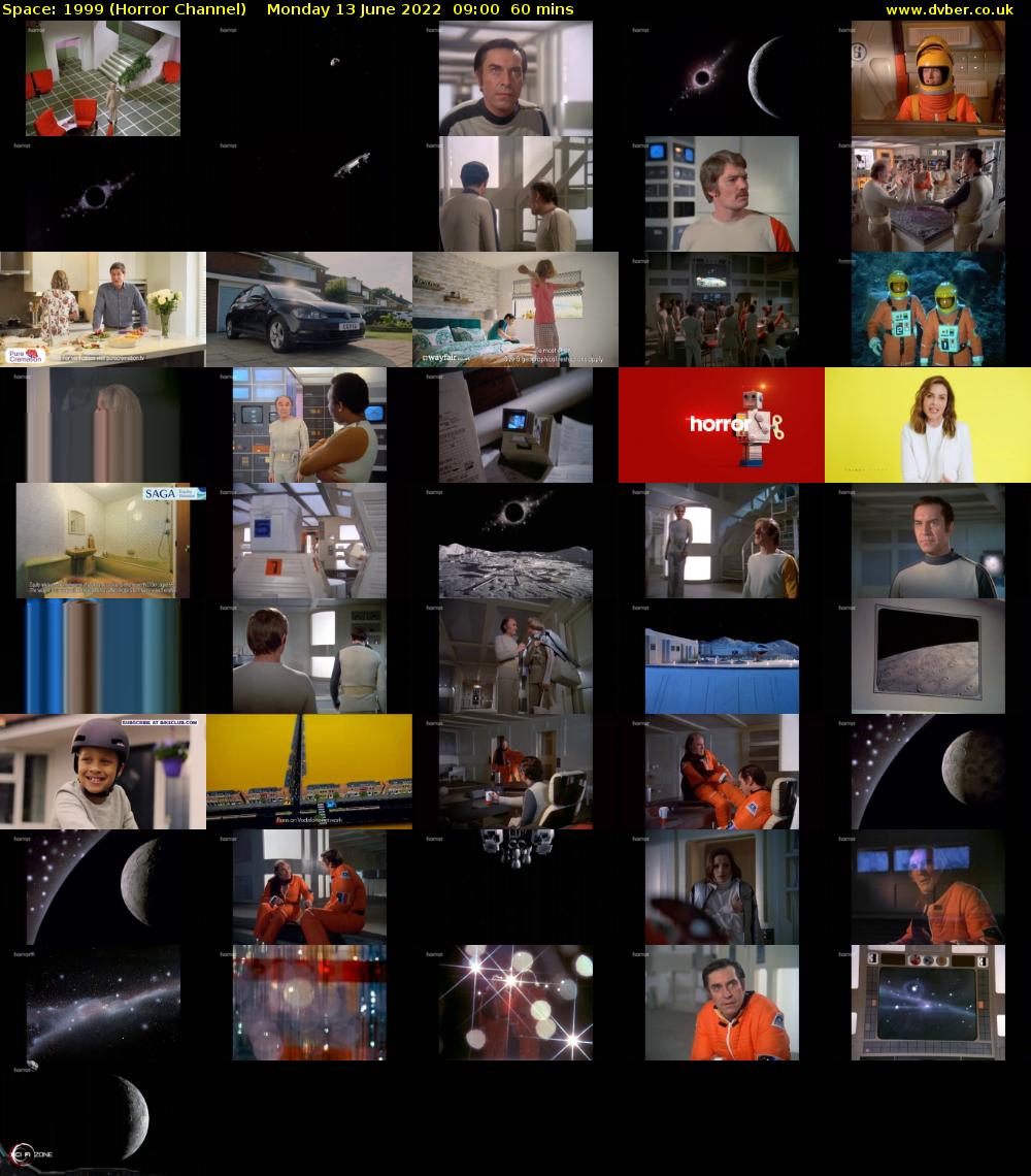 Space: 1999 (Horror Channel) Monday 13 June 2022 09:00 - 10:00