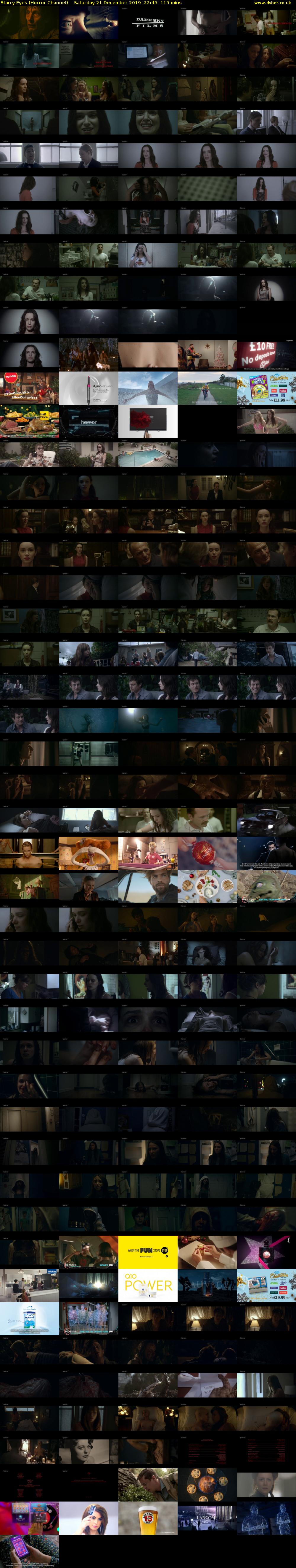 Starry Eyes (Horror Channel) Saturday 21 December 2019 22:45 - 00:40