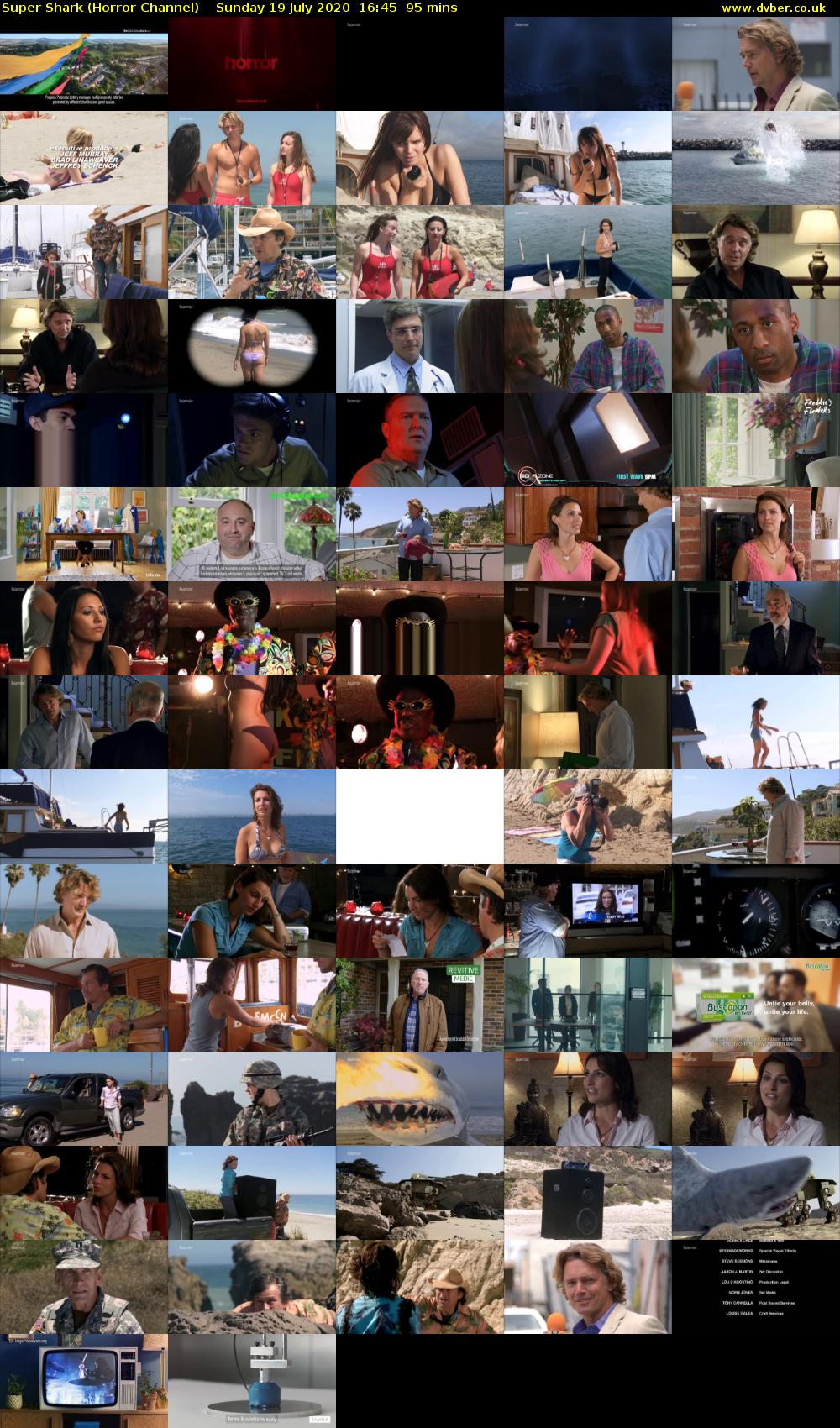 Super Shark (Horror Channel) Sunday 19 July 2020 16:45 - 18:20