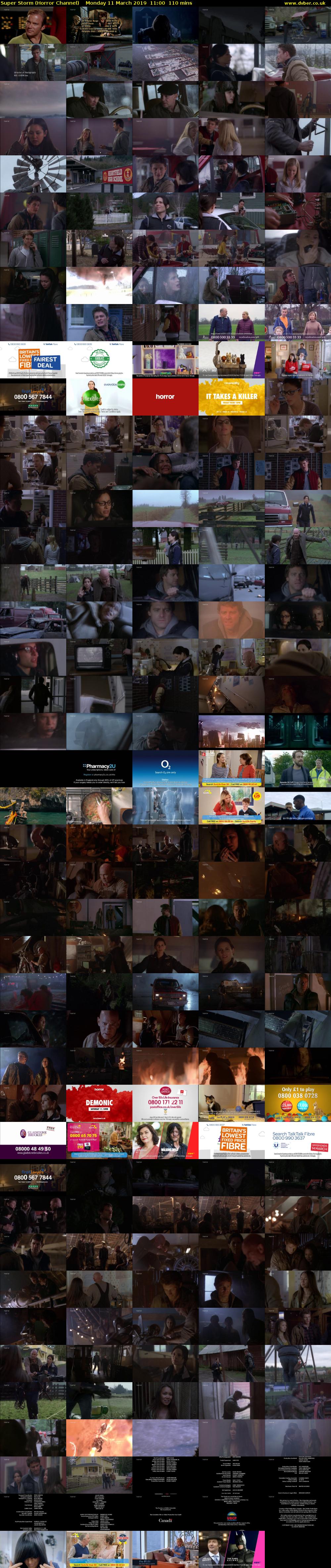 Super Storm (Horror Channel) Monday 11 March 2019 11:00 - 12:50