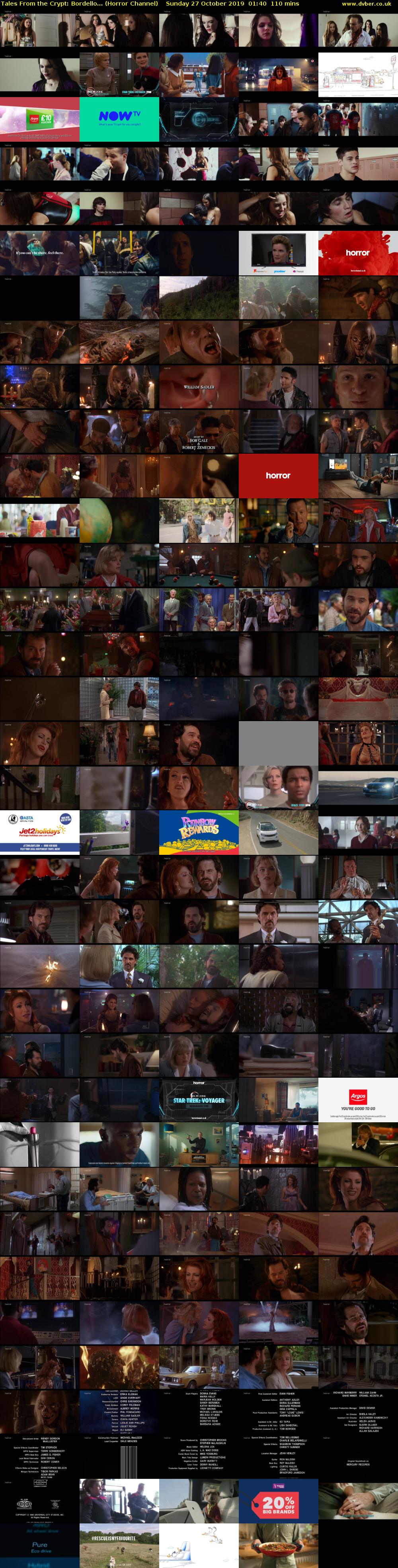 Tales From the Crypt: Bordello... (Horror Channel) Sunday 27 October 2019 01:40 - 03:30