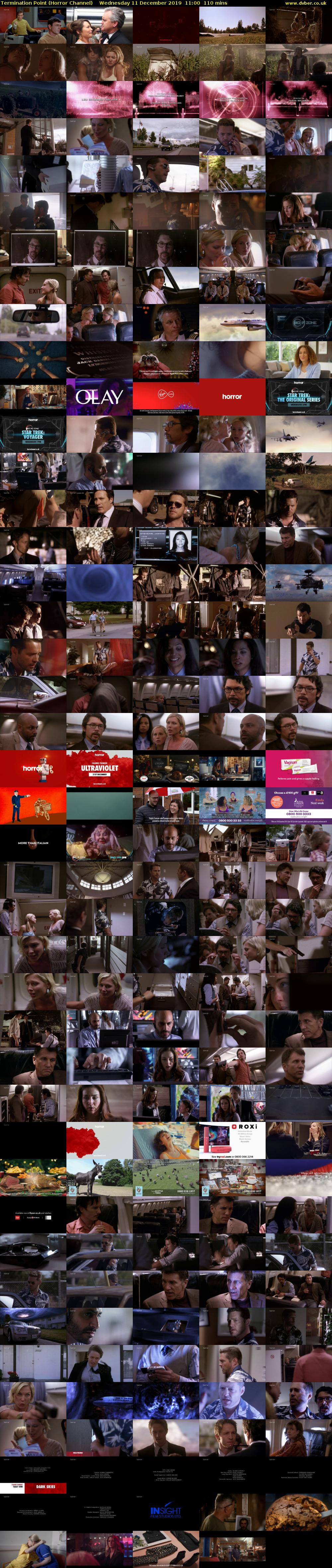 Termination Point (Horror Channel) Wednesday 11 December 2019 11:00 - 12:50