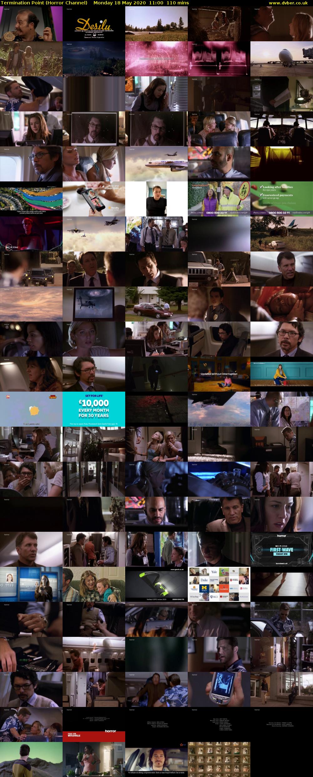 Termination Point (Horror Channel) Monday 18 May 2020 11:00 - 12:50
