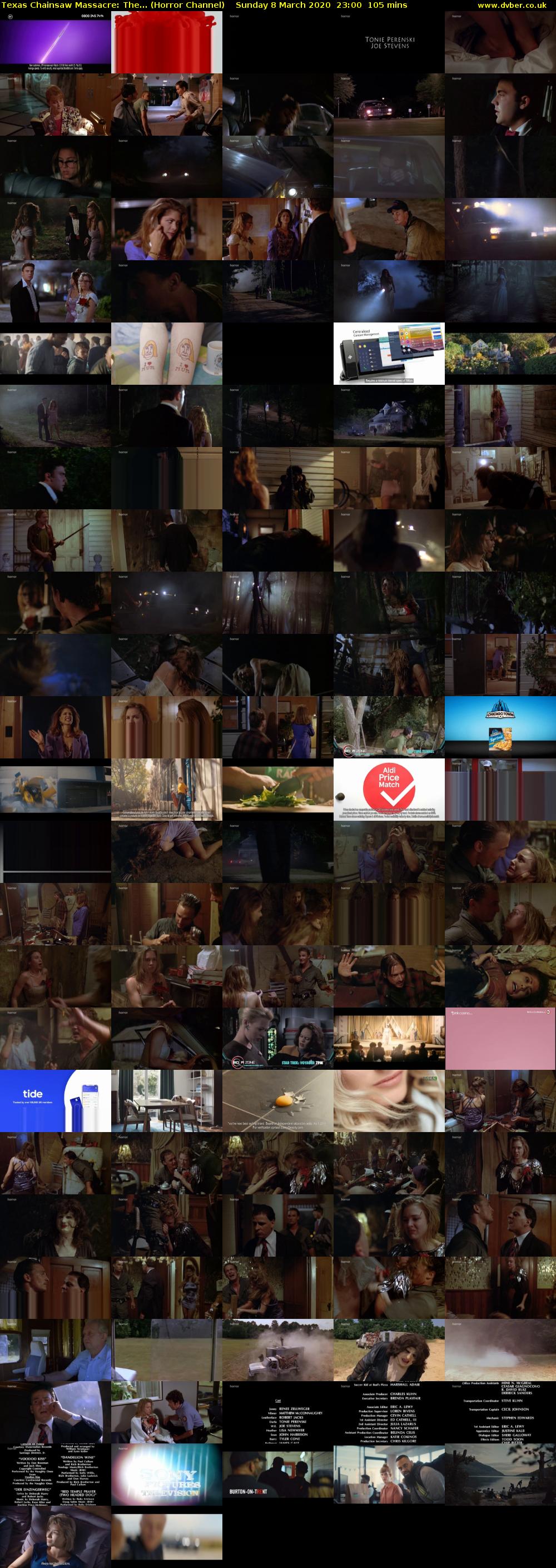 Texas Chainsaw Massacre: The... (Horror Channel) Sunday 8 March 2020 23:00 - 00:45