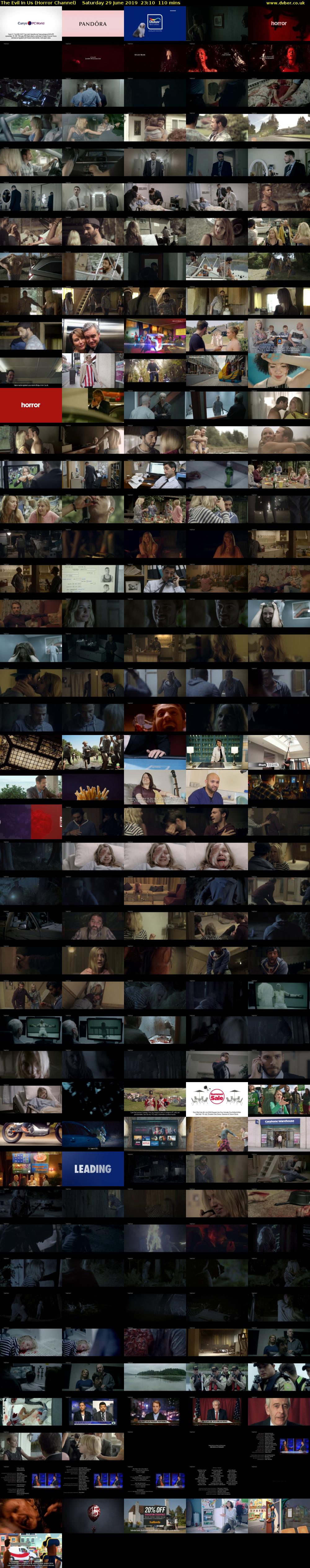 The Evil In Us (Horror Channel) Saturday 29 June 2019 23:10 - 01:00