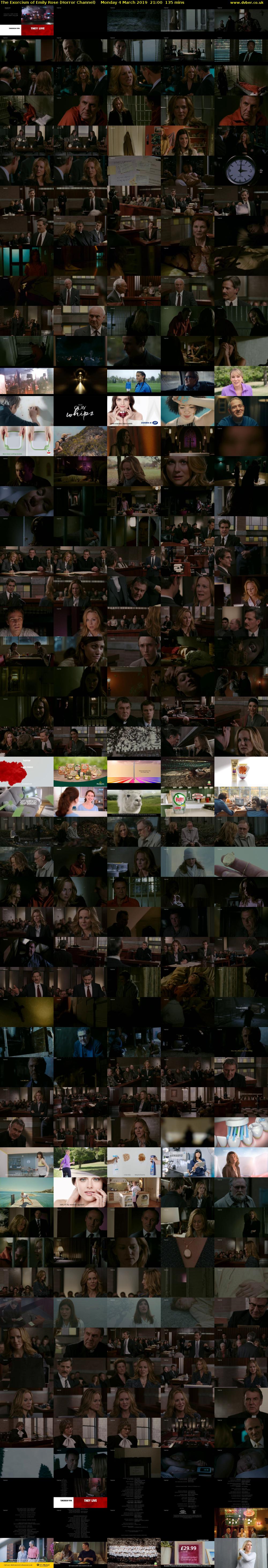 The Exorcism of Emily Rose (Horror Channel) Monday 4 March 2019 21:00 - 23:15