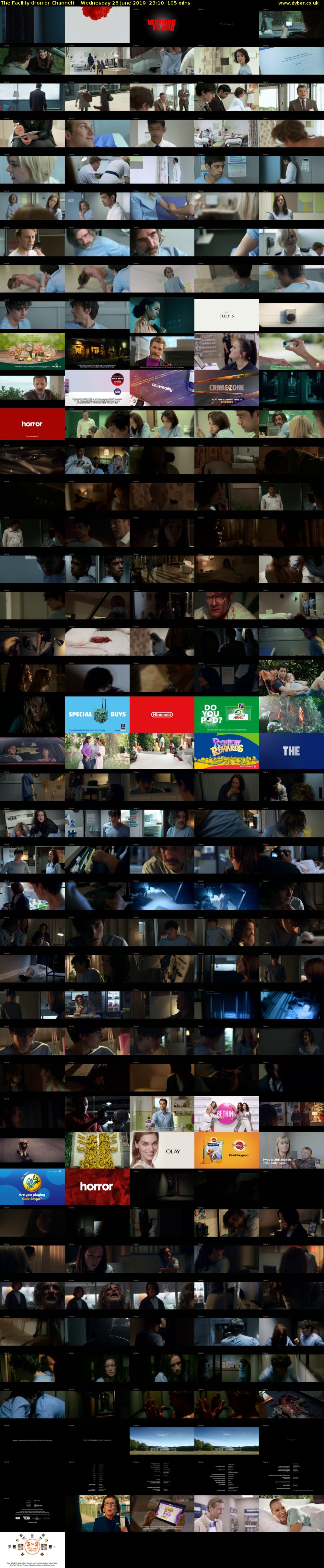 The Facility (Horror Channel) Wednesday 26 June 2019 23:10 - 00:55