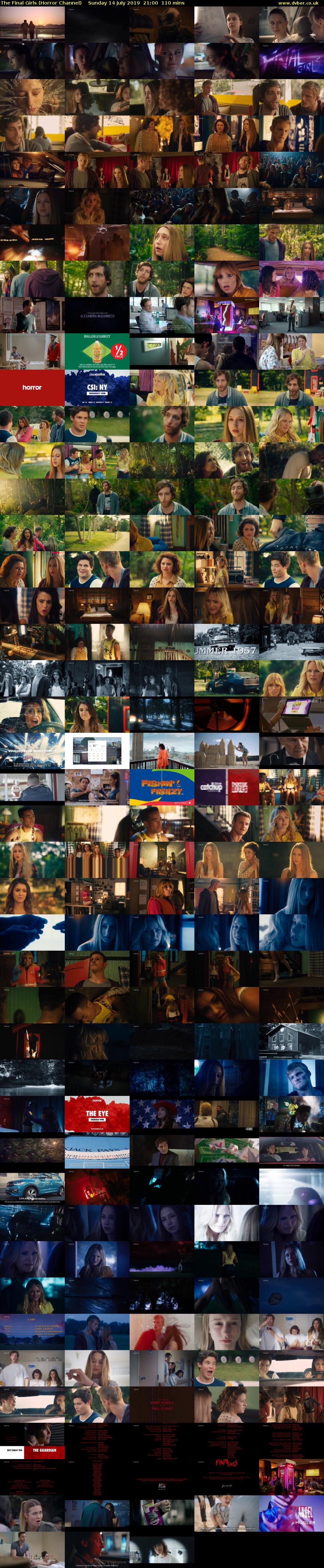 The Final Girls (Horror Channel) Sunday 14 July 2019 21:00 - 22:50