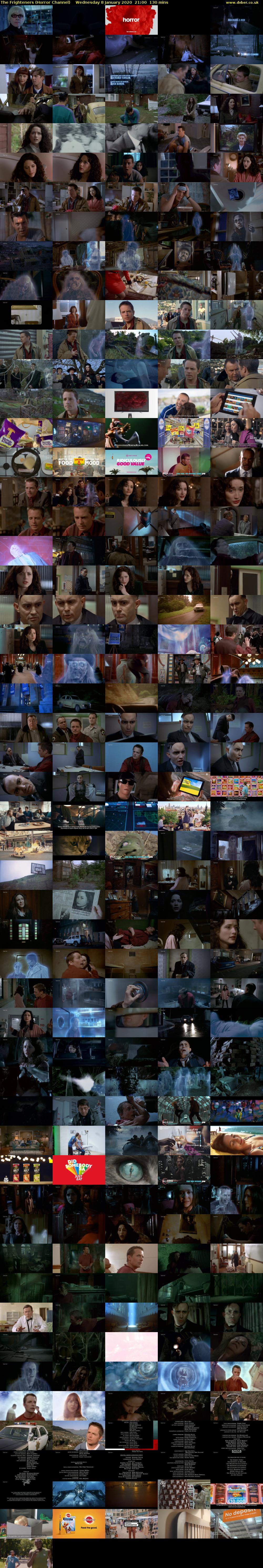 The Frighteners (Horror Channel) Wednesday 8 January 2020 21:00 - 23:10