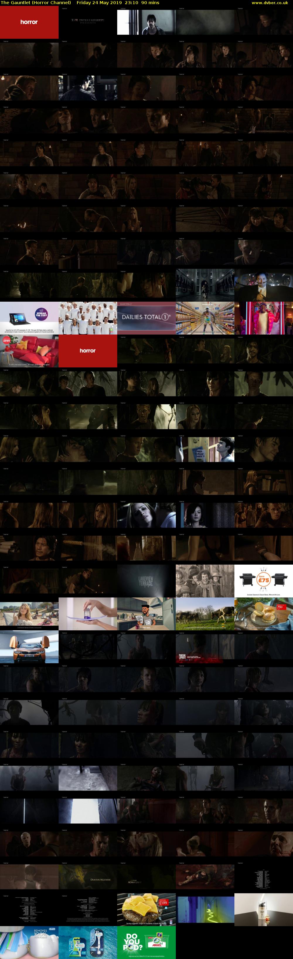 The Gauntlet (Horror Channel) Friday 24 May 2019 23:10 - 00:40