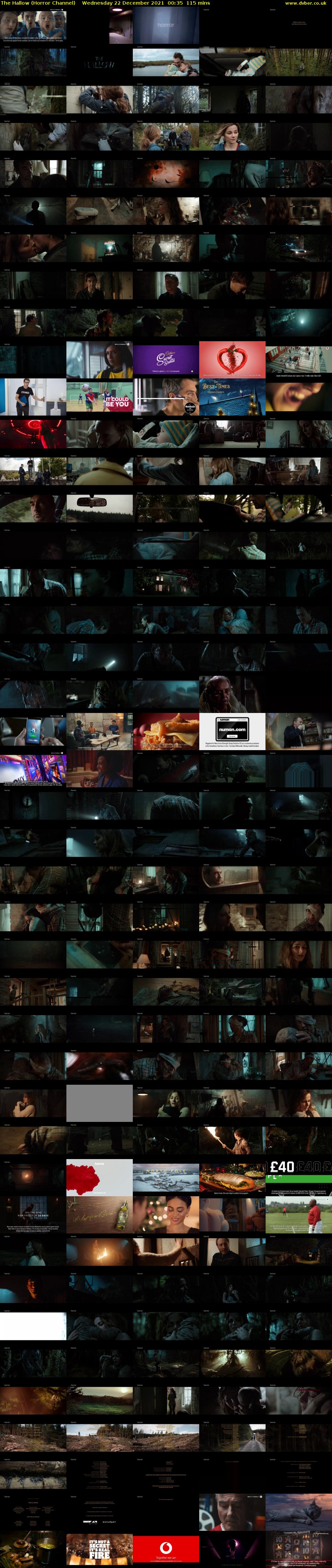 The Hallow (Horror Channel) Wednesday 22 December 2021 00:35 - 02:30