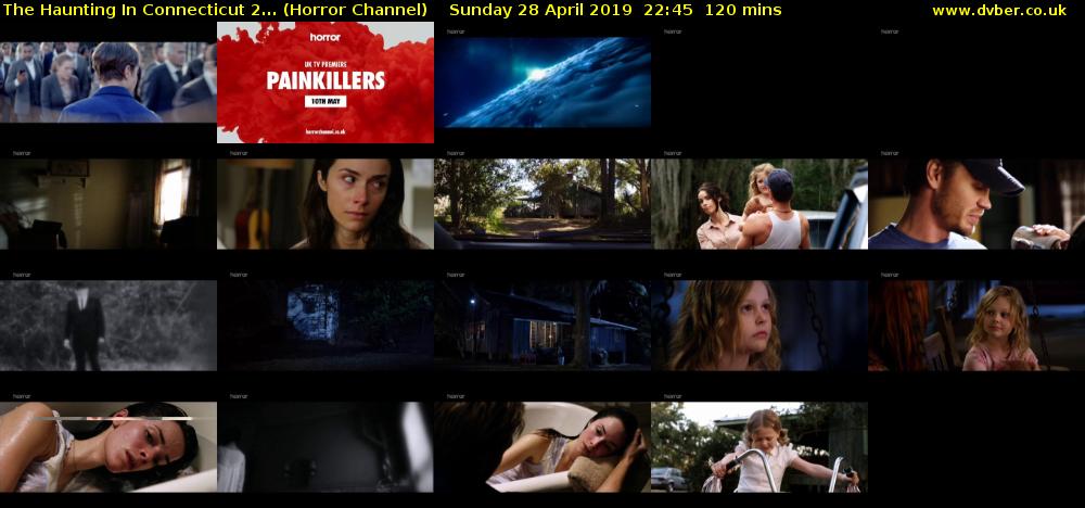 The Haunting In Connecticut 2... (Horror Channel) Sunday 28 April 2019 22:45 - 00:45