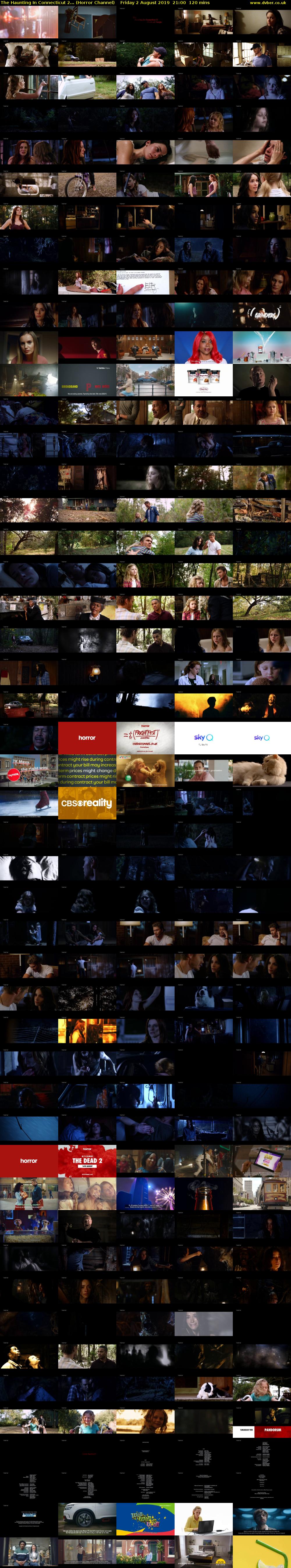 The Haunting In Connecticut 2... (Horror Channel) Friday 2 August 2019 21:00 - 23:00